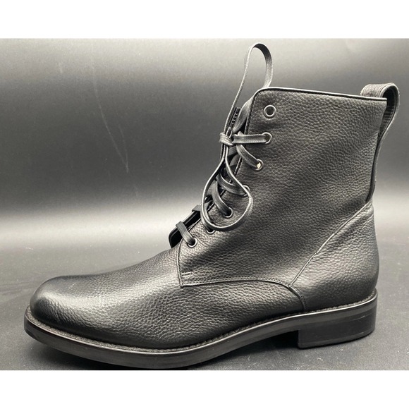 VINCE Chukka Boots Leather Black Made‎ In Italy Size 12 main image 5